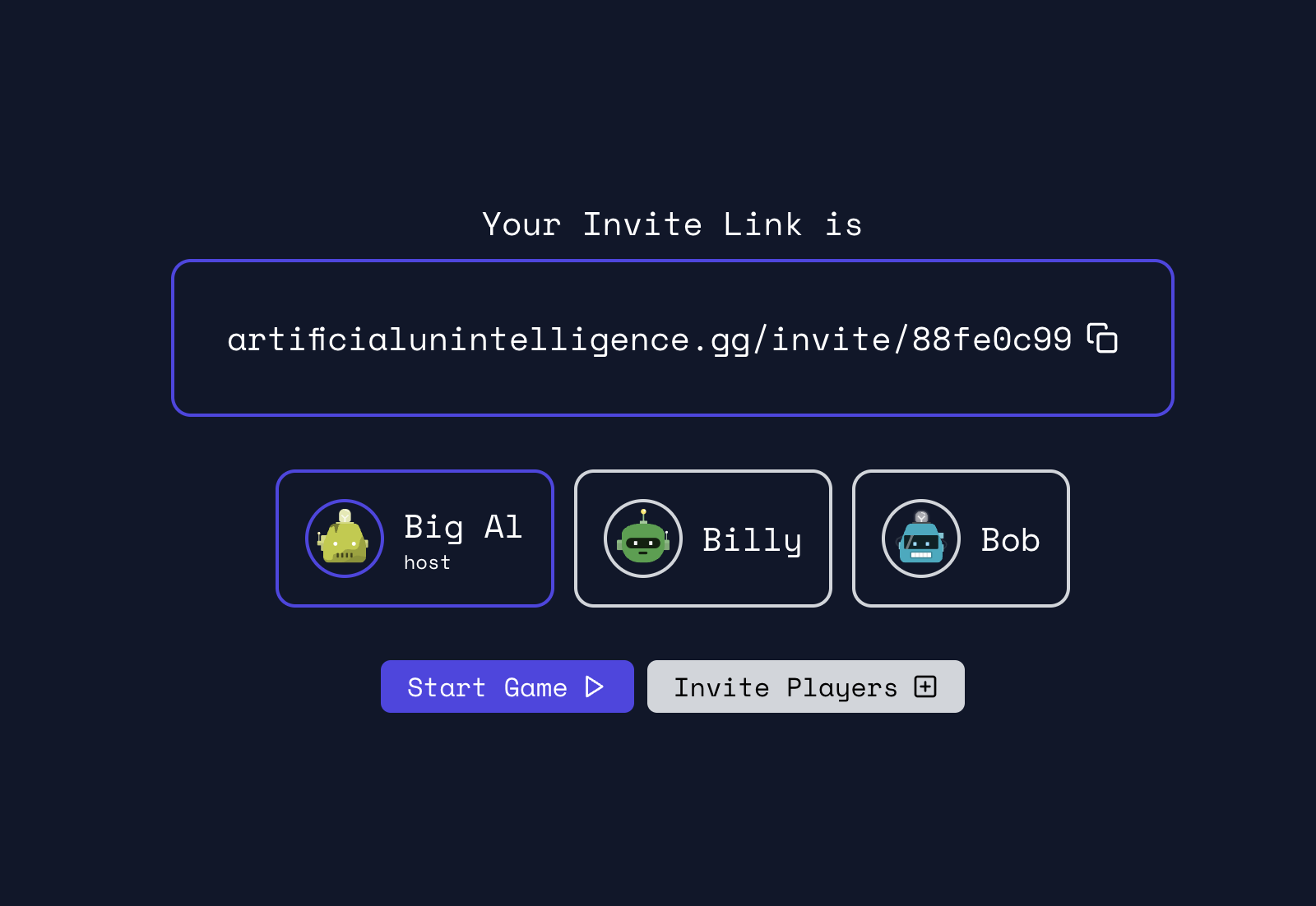 Artificial Unintelligence lobby and invite link